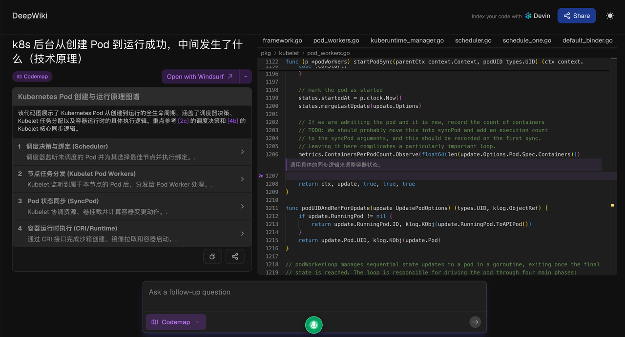 Kubernetes Pod 创建与运行源码图谱