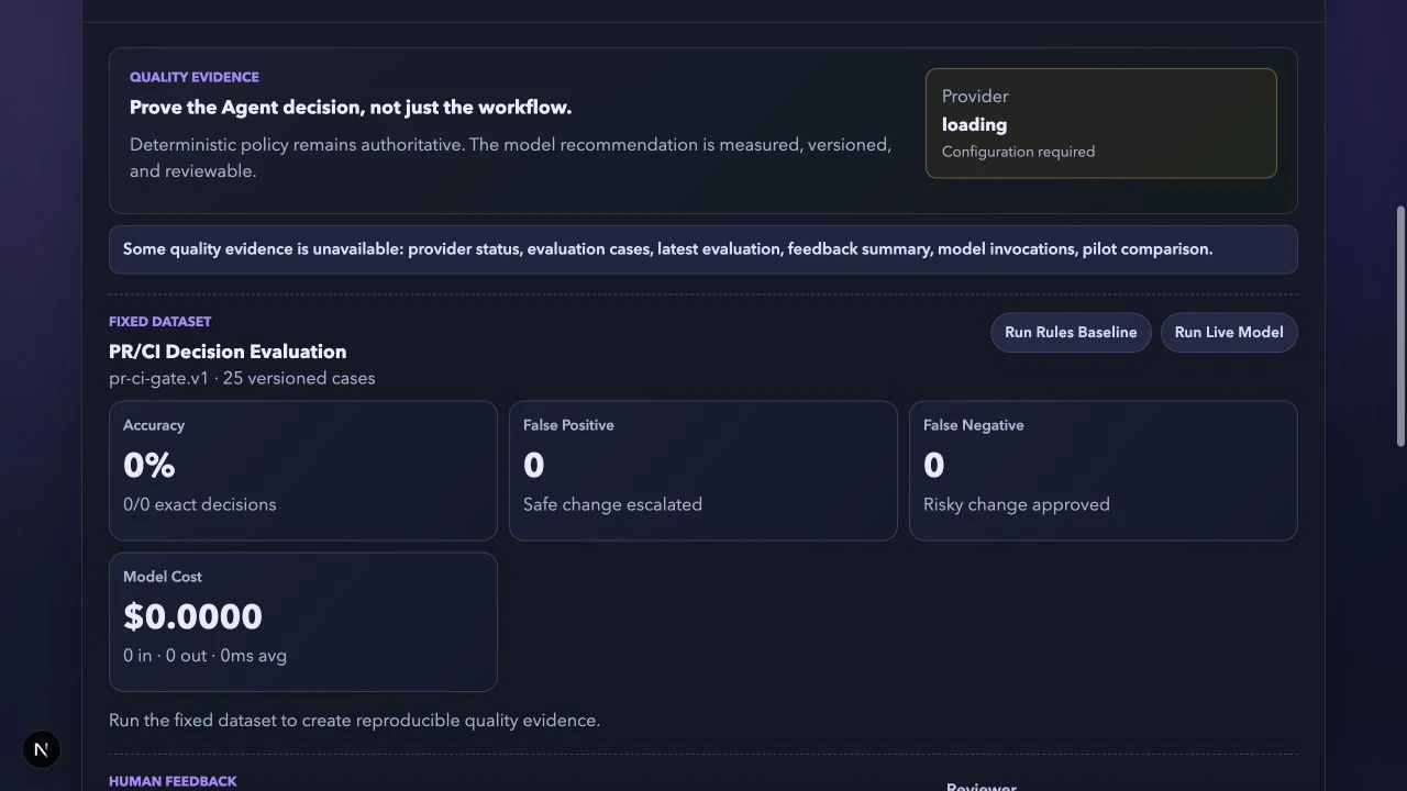 DevOps Agent Control Plane Quality Lab